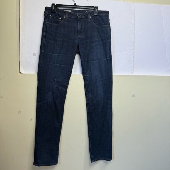 AG ADRIANO GOLDSCHMIED The Stevie Slim Straight Jeans Denim Zip Pocket Cotton 30 - Picture 5 of 16